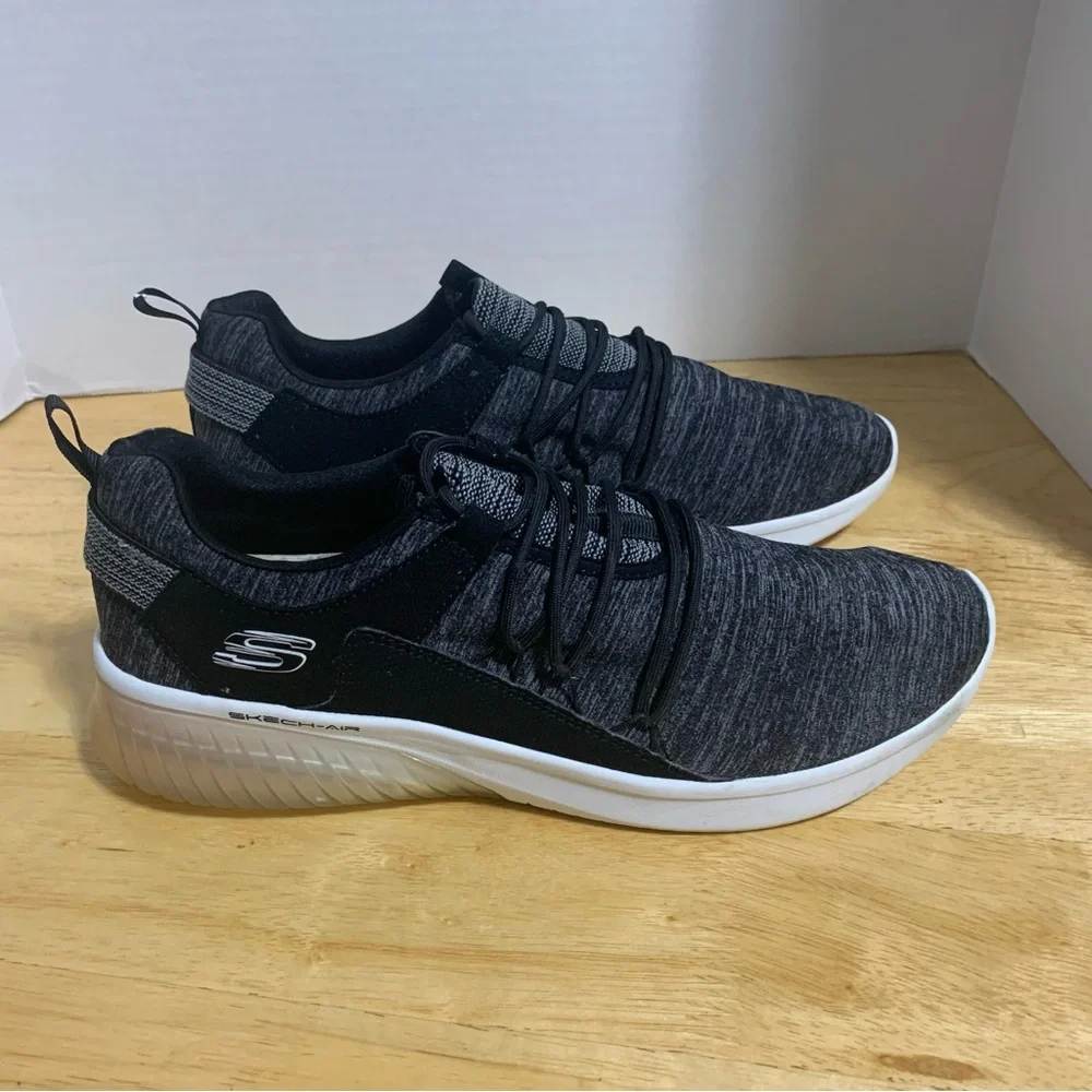 Skechers -Skech-Air Ultra Flex Lite Breeze Black/Light Pink Women's Trainers 10‎